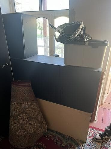 шкаф гардеробный: Стенка-шкаф, Тип стенки-шкафа: Модульная, Другое назначение, Особенности: С отделением под телевизор — 1