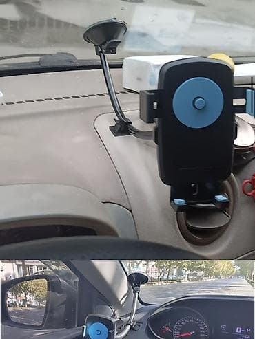телефон для авто: Держатель для смартфона в автомобиль с длинной гибкой штангой и — 2