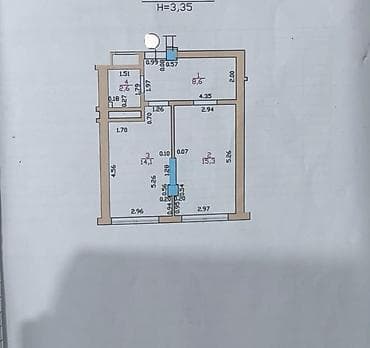 1 комната, 41 м², Аламедин-1 мкр Элитка, 9 этаж — 4