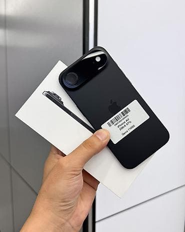 redmi note 10a: IPhone Air, Б/у, 256 ГБ, Black Titanium, Защитное стекло, Чехол, Кабель, В рассрочку, 97 % — 1