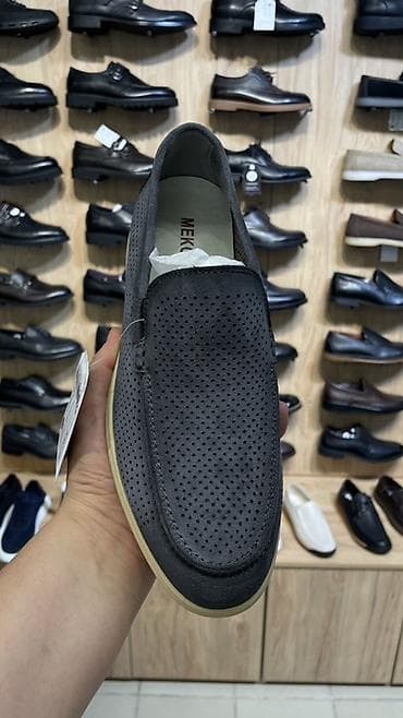 обувь для борьбы: Мужские лоферы с перфорацией - Формат: классические лоферы без — 6