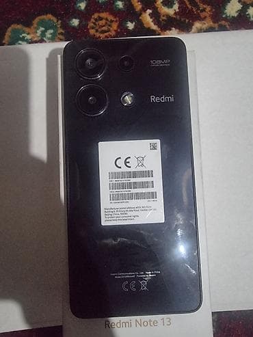 меняю редми: Redmi, Redmi Note 13, Б/у, 128 ГБ, цвет - Черный, 2 SIM — 3
