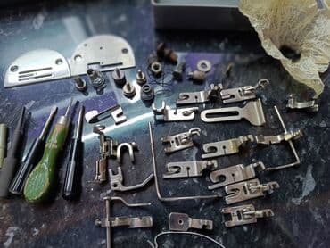 шиномонтажное оборудование для грузовых автомобилей бу: Набор шпулек и лапок для швейной машины. Цена за все что на фото — 5