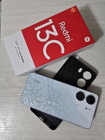mini 4 pro: Redmi, Redmi 13C, Б/у, 128 ГБ, цвет - Белый, 2 SIM — 3