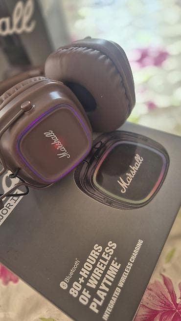 airpods hoco: Беспроводные наушники Marshall Major IV Bluetooth - До 80+ часов — 1