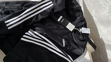 Свитера: Мужской спортивный костюм, 2XS, Adidas, Новый, цвет - Черный, Платная доставка — 3
