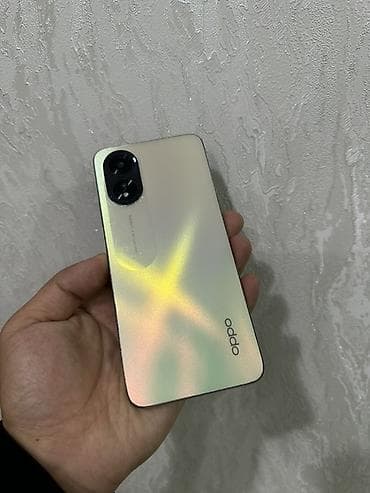 Oppo A38, Б/у, 128 ГБ, цвет - Золотой, 2 SIM