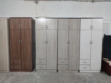 купить шифоньер недорого: Шкаф для одежды, Новый, Прямой, ЛДСП — 9