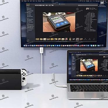 4k: Кабель-переходник BOROFONE DH10 Type-C to HDMI — удобный адаптер — 4