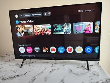 Смарт-телевизор YASIN с Google TV - Диагональ экрана: примерно 32