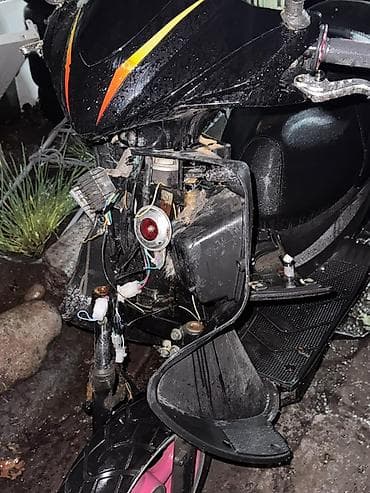 пластик на принц 150: Тип скутера 150 куб. см, Бензин, Б/у — 4