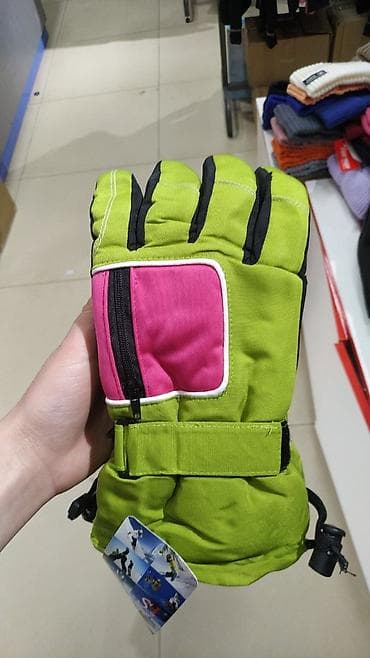 зимний лыжный костюм: Лыжные очки горнолыжные для лыж перчатки бафф баф баффы бафы флисовые — 1