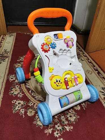 ходунки для: Детские вещи и товары одним лотом: 1) Развивающий толокар‑ходунки для — 1