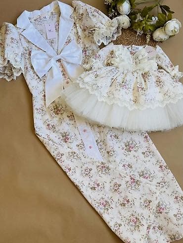 безрукавка женские: 🌸 Family look: мама + дочка 🌸 Нежные платья в цветочный принт — — 3