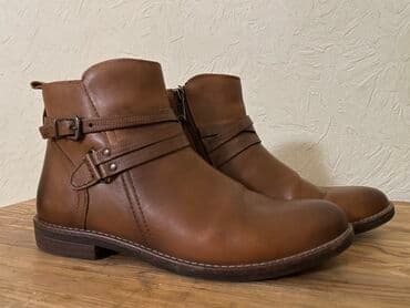 сапоги зимние женские натуральная кожа натуральный мех распродажа: Ботинки женские евро зима натуральная кожа 38размер немецкого бренда — 1