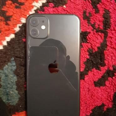 apple watch 4 бишкек: IPhone 11, Колдонулган, 64 ГБ, Кара, 82 % — 3