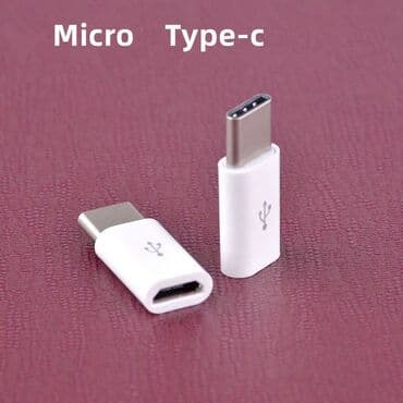 зарядка тайп си цена бишкек: Адаптер micro USB (female) - Type C (male) — 1