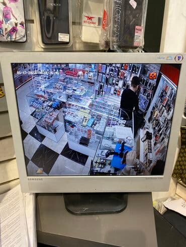 видеонаблюдени: Продаю б/у монитор, +видеонаблюдение+ 4 камеры 2мп, память 1тб — 3