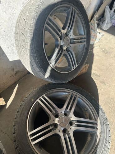 ауди диск: Литые Диски R 17 Mercedes-Benz, Комплект, отверстий - 5, Б/у — 6