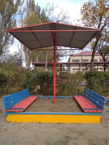 домик для: Закрывающиеся песочницы с грибком! с шатром ! открытые, и высокие — 4