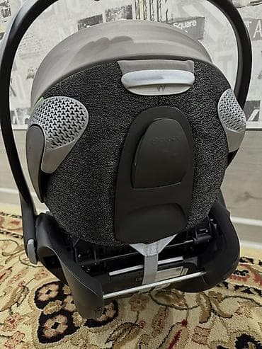 коляскалар: Коляска, Cybex, цвет - Черный, Б/у — 8