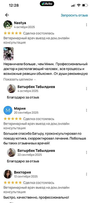 ветеринарная клиника на дом: Салам алейкум. Меня зовут Батыр, я ветеринар. Несколько лет я работал — 7