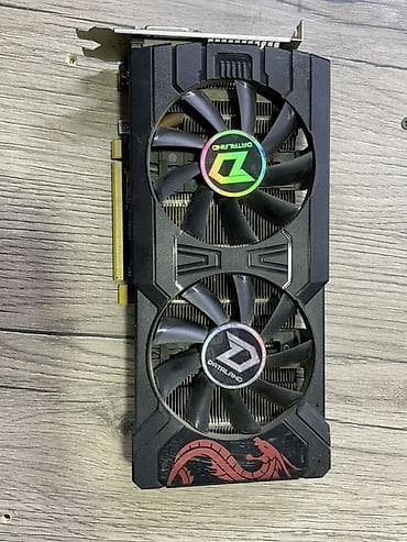 Стол компьютерлери жана комлектөөчүлөр: Продаю Видеокарту Dataland (PowerColor) Rx570 на 4gb. Дам на — 1