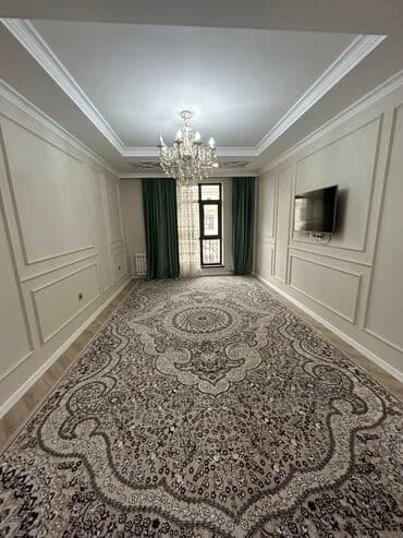 продажа квартир кудайберген: 3 бөлмө, 90 м², Элитка, 12 кабат, Евроремонт — 3