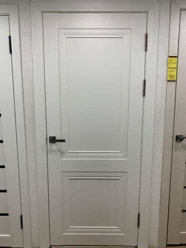 Межкомнатная глухая дверь, цвет - Белый