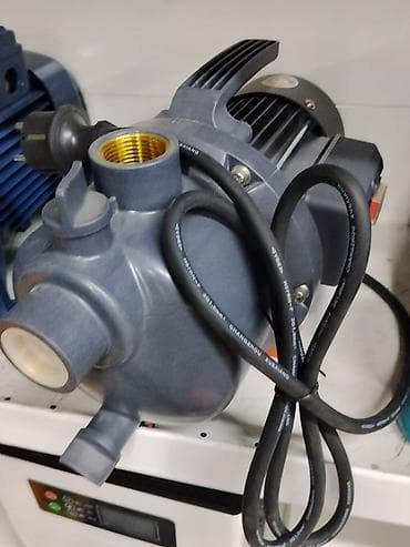 электро помпа: Поверхностный электрический насос для перекачки воды. Характеристики — 1