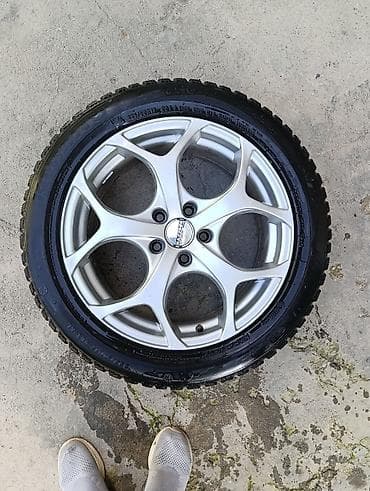 зимный сапок: Колеса в сборе 225 / 50 / R 17, Зима, 1 шт, Легковые, Литые, отверстий - 5 — 2