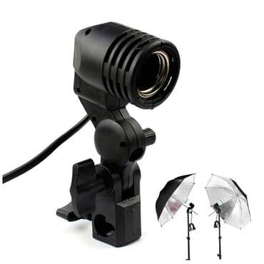 кольцевая лампа для видео: Патрон для софтбокса RLH-1 Бишкек патрон E27 с креплением на — 1