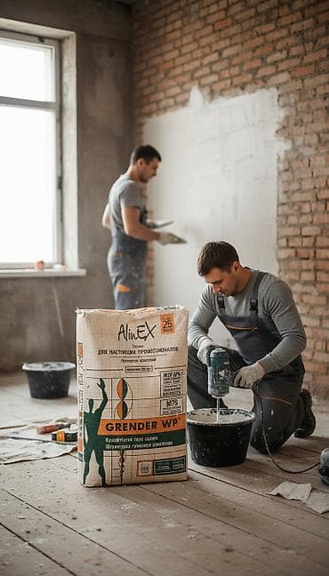 Штукатурка Alinex, Гипсовая