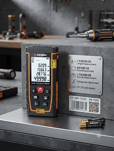 5v: Лазерный дальномер SNDWAY SW-TG50 - Диапазон измерений: до 50 м (на — 1