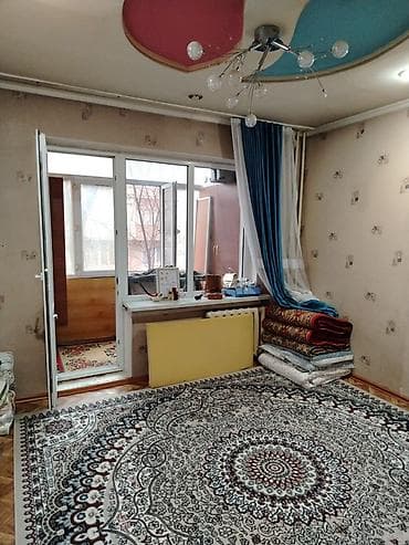 квартира в районе кудайберген: 2 комнаты, 48 м², 105 серия, 2 этаж — 2