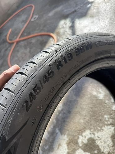 24545 r19 лето: Шины 245 / 45 / R 19, Лето, Б/у, Комплект, Легковые, Корея, Kumho — 4