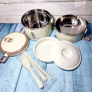 куплю часы: Пищевой контейнер, цвет - Бежевый, Платная доставка, Самовывоз — 2