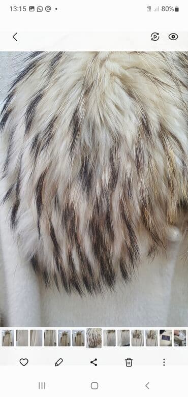 Атайын кийим: Пальто альпака шерсть 100% размер46-48 — 5