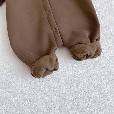 термобелье детское бишкек: Боди, цвет - Коричневый, Новый — 8