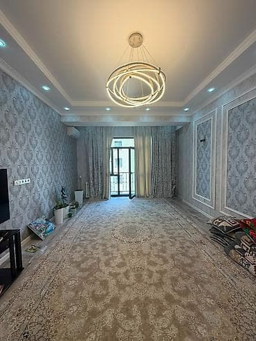 4: 2 комнаты, 75 м², Ак-Кеме (старый аэропорт) Элитка, 4 этаж, Евроремонт — 3