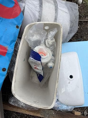 старый толчек: Унитаз Напольный, Материал: Фаянс — 3