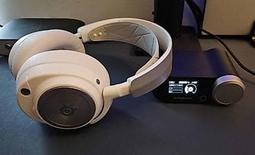 adam audio: Беспроводные гарнитуры, SteelSeries, Новый, цвет - Белый — 3