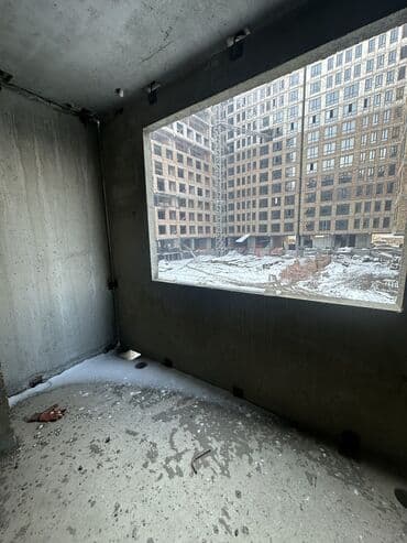 12 мкр 106 серия: 1 комната, 44 м², 106 серия улучшенная, 8 этаж, ПСО (под самоотделку) — 8