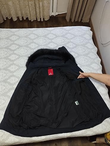 soft shell: Пуховик, По колено, С капюшоном, 2XL — 6