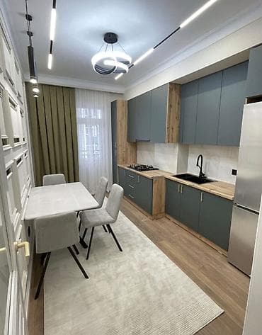 Кыймылсыз мүлк: 3 бөлмө, 85 м², Төмөнкү Джал (Джал-23) Элитка, 10 кабат, Дизайнердик оңдоо — 1