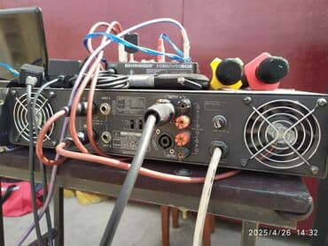 усилитель аудио: Колдонулган, Концерттик, 2000 Вт, Класс: D, Каналдар: 2 — 2