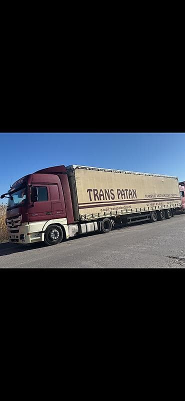 ресивер на компрессор: Тягач, Mercedes-Benz, 2012 г., Тентованный — 1