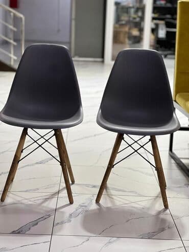 Пластиковый стул, Б/у, Самовывоз, Платная доставка, цвет - Серый