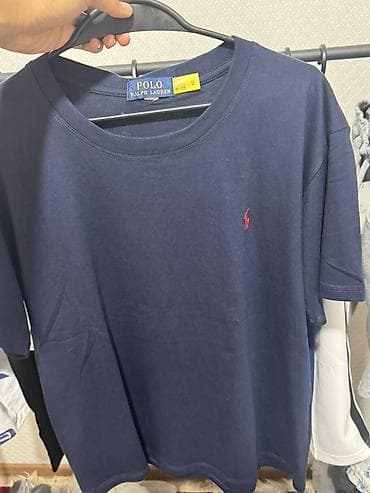 Мужская футболка, M, L, XL, Polo Ralph Lauren, Новый, цвет - Белый, Самовывоз, Платная доставка