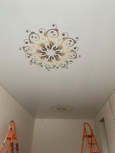 туркменский текстиль бишкек: Керме шыптар Жылтырак, Жылтырабаган, 3D потолоктор Монтаждоо, Кепилдиги, Демонтаждоо — 19